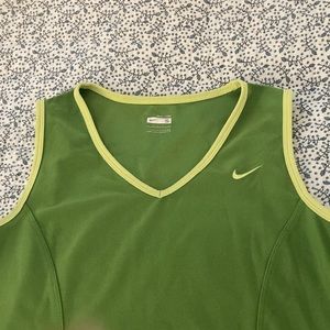 Nike FitDry lemon- lime sleeveless tank top